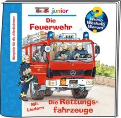 Tonies Wieso Weshalb Warum Junior - Die Feuerwehr/Die Rettungsfahrzeuge -TONIES Spielzeugladen 15322348 03